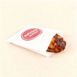 Customized Cookie Bag Packaging <b>Biodegradable</b> and Reusable Food Wraps Custom Oil-Proof Kraft <b>Paper</b> Food Bags Moq - Product Image 5
