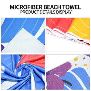Tùy Chỉnh In Phổ Biến Phụ Nữ Mùa Hè Mặc Nhanh Chóng Khô Cát Miễn Phí Sợi Nhỏ Bơi Bãi Biển Khăn - Product Image 3