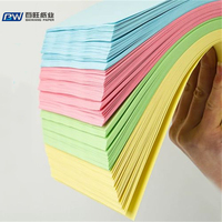Papier coloré écologique recyclable BW Quality 80g A4, double face, 100 feuilles, pack de couleurs pour les travaux manuels des enfants