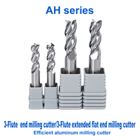 Routeur CNC de taille en pouces de fraise en aluminium personnalisable haute performance pour les opérations d'ébauche et de finition Support OEM