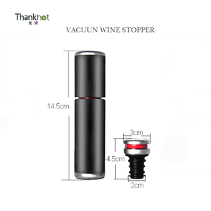 Thankhot, venta al por mayor, personalización, <span class=keywords><strong>accesorios</strong></span> <span class=keywords><strong>para</strong></span> <span class=keywords><strong>vino</strong></span>, bomba de botella, bomba de vacío, whisky, champán, protector de botella, tapón de vacío de <span class=keywords><strong>vino</strong></span> - Product Image 5