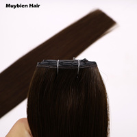 Extensions de cheveux à trame invisible XO Butterfly, sans couture, installation la plus rapide, largeur et poids personnalisés