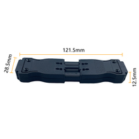 Connecteur de borne à brancher 3 broches PS2A-N3 noir mâle/femelle pour luminaire (polyamide 66 250V) pour un câblage facile