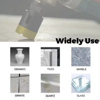 Meilleur ensemble de forets diamantés brasés sous vide universels pour carrelage, porcelaine et céramique, pour outils électriques