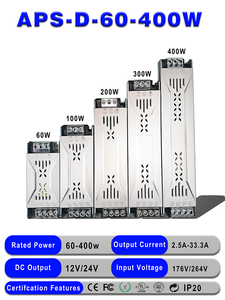 Adaptador de corriente plano antiinterferencias, rendimiento estable para electrónica y tiras de luces LED - Product Image 1