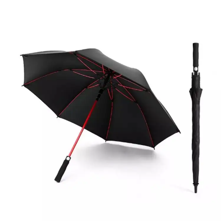 Ombrelli fornitori produttore Logo personalizzato stampato antivento ombrello da Golf grande lusso promozionale ombrello pioggia di marca