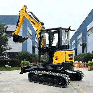 Spedizione Gratuita Escavatore Multifunzione 18.2 kW con Motore KUBOTA, Micro Escavatore da 3.8 Tonnellate in Vendita per Fattoria e Giardino - Product Image 1