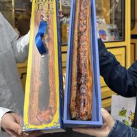Boîte d'emballage pour pâtisserie, longue et oblongue, pour tarte aux œufs, baguette portugaise, dessert, en papier d'art, avec impression de logo personnalisé et sac en papier assorti