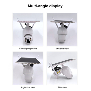 Factory <b>Price</b> 2MP/4MP Outdoor PTZ Network Security <b>Camera</b> with Night Vision Solar 4G Motion Detection 10W Panel for Home/Office - Product Image 3