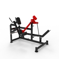 Machine à Squat Pendulaire Réglable à Charge Libre en Acier, Équipement Commercial d'Entraînement de la Force du Bas du Corps pour Salle de Sport