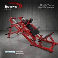 Machine de musculation professionnelle réglable pour hack squat et presse à jambes, équipement de salle de sport