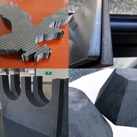 Haute qualité 3 axes marbre CNC Jet d'eau découpeuse aluminium acier verre Jet d'eau Cutter