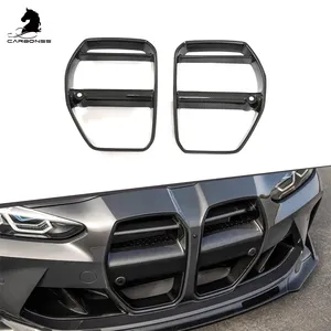 Gloss Black M4 style Front Bumper Bar Kidney Grille for BMW 1