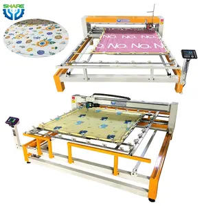 Cnc dệt dài cánh tay Quilting máy đầu duy nhất Quilt Máy may cho nệm