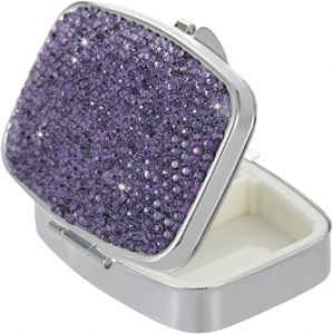 กล่องใส่ยาเม็ดโลหะสีดำออบซิเดียน กล่องยา กล่องใส่ยา - Product Image 3