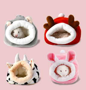 <span class=keywords><strong>Hamster</strong></span> Fournitures Coton Nid Ours En Soie Dorée Dragon chat Hérisson Écureuil Lapin-Pour L'hiver <span class=keywords><strong>Chaleur</strong></span> Et Isolation - Product Image 3