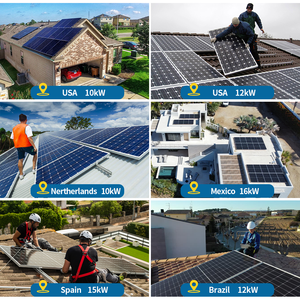 Système d'énergie solaire domestique intérieur <span class=keywords><strong>rechargeable</strong></span> Système solaire Ongrid Ongrid avec kit d'éclairage LED pour le camping - Product Image 4