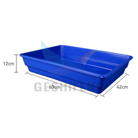 Baignoire pour pigeons en plastique durable et non décolorant facilement GSF G2194 pour le bain des pigeons