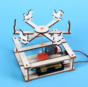 Carrusel Eléctrico DIY, Juguete Científico para Niños, Kits de Experimentos, Educación STEM Creativa, Proyecto Escolar de Innovación - Product Image 6