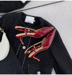 2025 Summer New Fashion Wedding Stiletto Pointy <b>Heels</b> <b>Pumps</b> Ladies Wholesale Leisure Luxury <b>High</b> Quality Women Shoes Sandals - Product Image 3