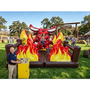 Máquina de <span class=keywords><strong>Toro</strong></span> Mecánico Inflable para Niños, Diversión Garantizada, Precio al por Mayor para Alquiler en Fiestas y Eventos - Product Image 1