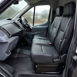 Asientos Plegables de Cuero para Camper Van, <span class=keywords><strong>Autocaravana</strong></span> o RV, <span class=keywords><strong>2</strong></span> <span class=keywords><strong>Plazas</strong></span>, Función de Cama Plegable, Ahorro de Espacio, Color Negro - Product Image 6