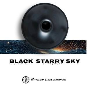 Handpan professionnel JELO-ZN-5 10-Notes D Minor Musical en acier inoxydable <span class=keywords><strong>Hangdrum</strong></span> Traitement de nitruration en acier nitruré noir Accrocher - Product Image 3