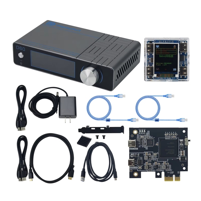 GGDX D60 Video Overlay Box 4K Adaptive Fuser + DMA Hardware Board + KMBox NET Controller