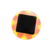 CadSolar CS-SR-808 84mm Balise solaire routière 8 LED 10 tonnes IP68 CE RoHS pour la signalisation des zones à fort trafic