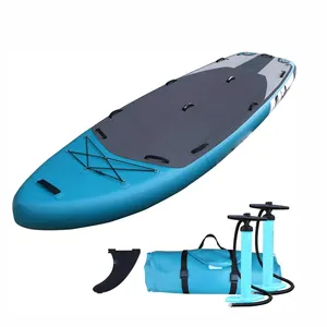 Tabla de paddle surf inflable para múltiples personas, equipo Mega SUP personalizado de 500x150x20cm