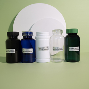 Горячая распродажа, 200 куб. См, лекарственные пластиковые фармацевтические таблетки, капсулы для таблеток с витамином, бутылки с крышкой - Product Image 5