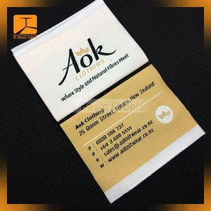 Custom-designed <b>printed</b> name tags, thick <b>paper</b> garment hang tags, garment hang tags with perforations and UV coating - Product Image 6