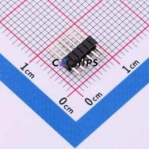 5AIL3-8240-106-W0 Pin Header Through hole Component (THT),P=1.27mm Connector 1x6P 1.27mm Pin Header Through Hole - Product Image 1