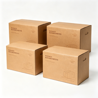 Boîte d'expédition en carton ondulé robuste avec logo personnalisé, grand carton de déménagement, boîte de rangement pour fruits, légumes, agriculture