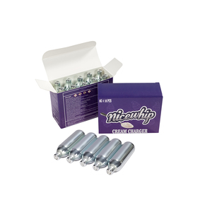 สินค้าใหม่ปี 2026 เครื่องทำวิปครีม NiceWhip 8 กรัม บรรจุ 10 ชิ้น/กล่อง อุปกรณ์ทำวิปครีมสำหรับขนมหวาน - Product Image 6