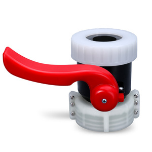 Vanne à boisseau sphérique en plastique DN40 62mm DN50 75mm résistante aux acides et aux alcalis avec sortie mâle NPT pour raccords de tuyauterie de réservoir de <span class=keywords><strong>1000L</strong></span>, drainage - Product Image 4