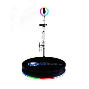 2025 bán buôn tùy chỉnh 360 <span class=keywords><strong>Photo</strong></span> Booth nền Battery Powered thay đổi màu sắc LED ánh sáng cho - Product Image 4