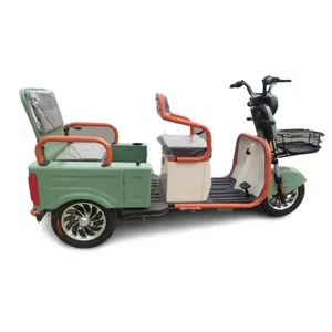 Venda quente barato motocicleta dobrável de 3 rodas eua triciclo elétrico carro de passageiros e carga