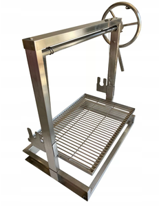 Santa Maria Grill Built in Brick Bbq Diy Cooking Grill Argentine Barbecue V Grille Hauteur Réglable avec <span class=keywords><strong>Poulet</strong></span> Rôtisserie - Product Image 6