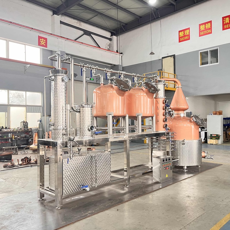 Boben Pot Still Distillation Alcohol Mixing