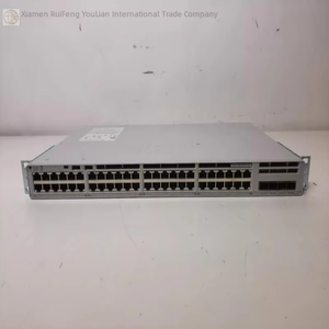 สวิตช์เครือข่ายอีเธอร์เน็ต C9200l-48p-4g-wbre Poe+ 48 พอร์ต ของแท้ใหม่พร้อมส่ง สำหรับระบบอัตโนมัติอุตสาหกรรม แพ็คเกจเฉพาะสำหรับ PLC - Product Image 1