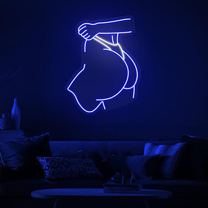 Luz LED de neón flexible personalizada para decoración de pared, ideal para el hogar y dormitorio, regalos sexys para él, para vendedores de Etsy (Dropshipping) - Product Image 1