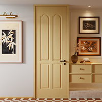 Desain Interior Ruangan Modern SUPERUS Pintu Interior Rumah Kayu Solid untuk Rumah