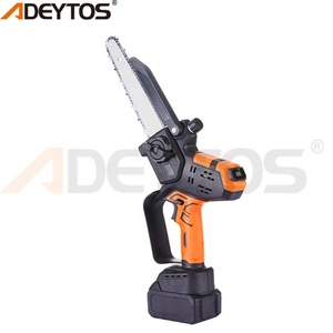 Meistverkaufte Mini Elektrische Kettensäge Kabellose Akku-Kettensäge Handgeführte Elektrosäge Holzschneiden Baumbeschneidung - Product Image 5