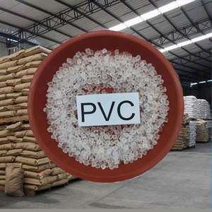 Granulés en plastique transparents de PVC de catégorie de moulage par injection pour des composants de tuyaux de film - Product Image 1