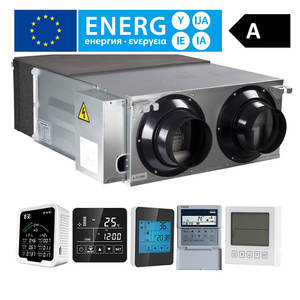 Holtop-sistema de ventilación erv hrv, control inteligente, WiFi, recuperación de calor, energía de aire fresco - Product Image 3
