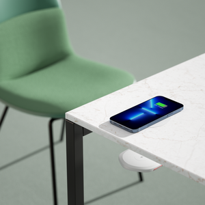 Caricatore Wireless OEM da 10W 30mm per Tavolo da Pranzo e Piano di Lavoro, Protezione OVP OTP, Ricarica Intelligente per Telefoni Cellulari, Tipo-C AC - Product Image 4
