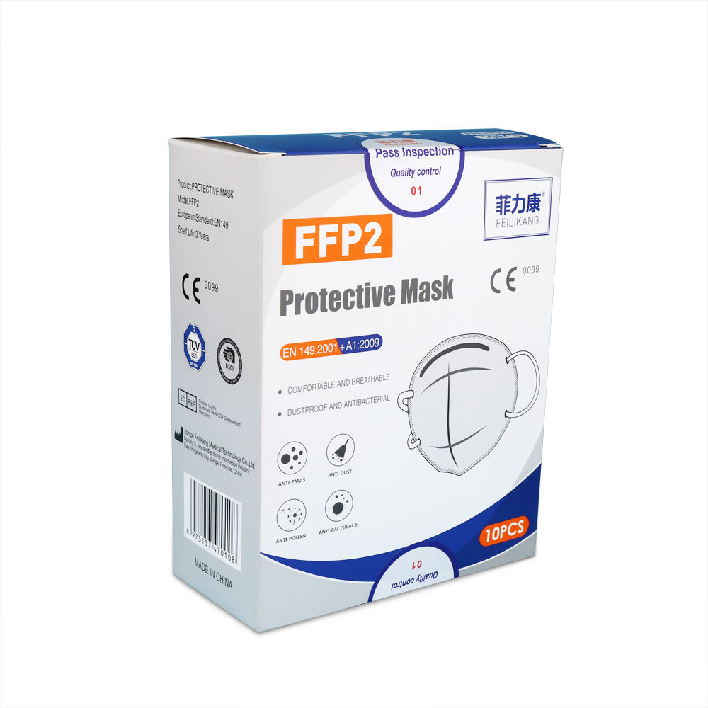 White List Factory Disposable FFP2 Mask KN 95 mask White KN95 Masks Face Maskss Face