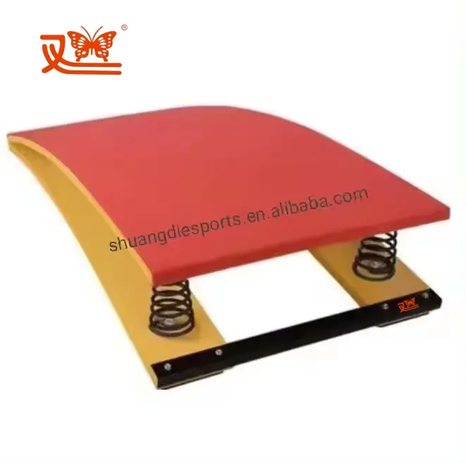 Placa elástica para prática de madeira dura, equipamento para saltar em casa, fitness, jogar, ginástica, atletismo, treinamento infantil, esteira