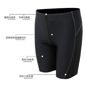 Shorts de bain de compression extensibles en nylon et élasthanne pour hommes, personnalisables avec logo, pour la plage et le <span class=keywords><strong>surf</strong></span> - Product Image 4